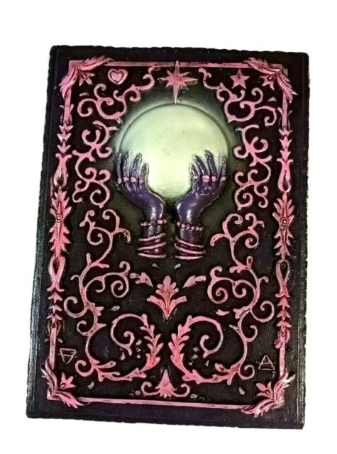 Pink Crystal Ball Wooden Engraved Box
