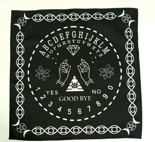 Diamon Hands Pendulum Mat Board Altar Cloth Squared