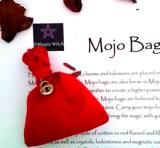 Sexual Attraction Wicca Mojo Bag