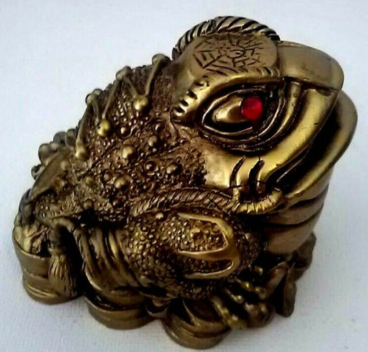 Money Frog Small Feng Shui Figure