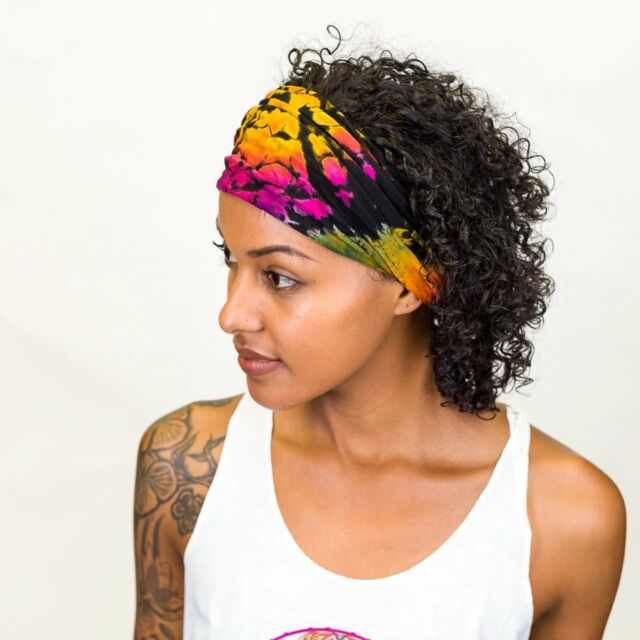 Tie Dye Hippie Bandanna Dreadlocks