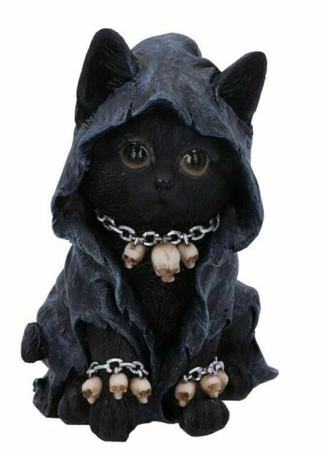 Witch Cat Resin Figure