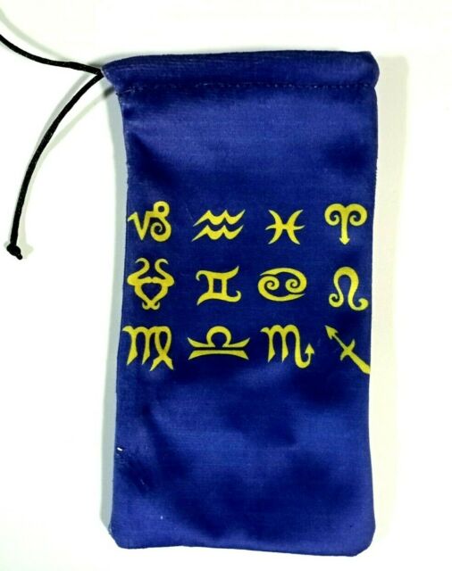 Zodiac Symbols Printed Tarot Bag