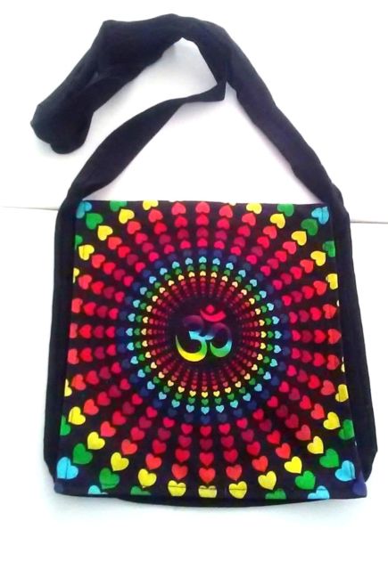 OM Cotton Cross body Bag