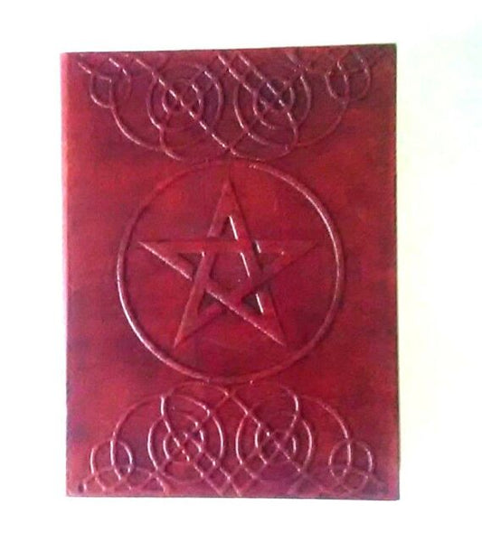 Medium Pentacle Journal Book Leather